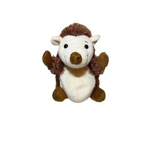 Sugarloaf Creations Plush 7” Hedgehog Brown Stuffed‎ Animal Toy Brown